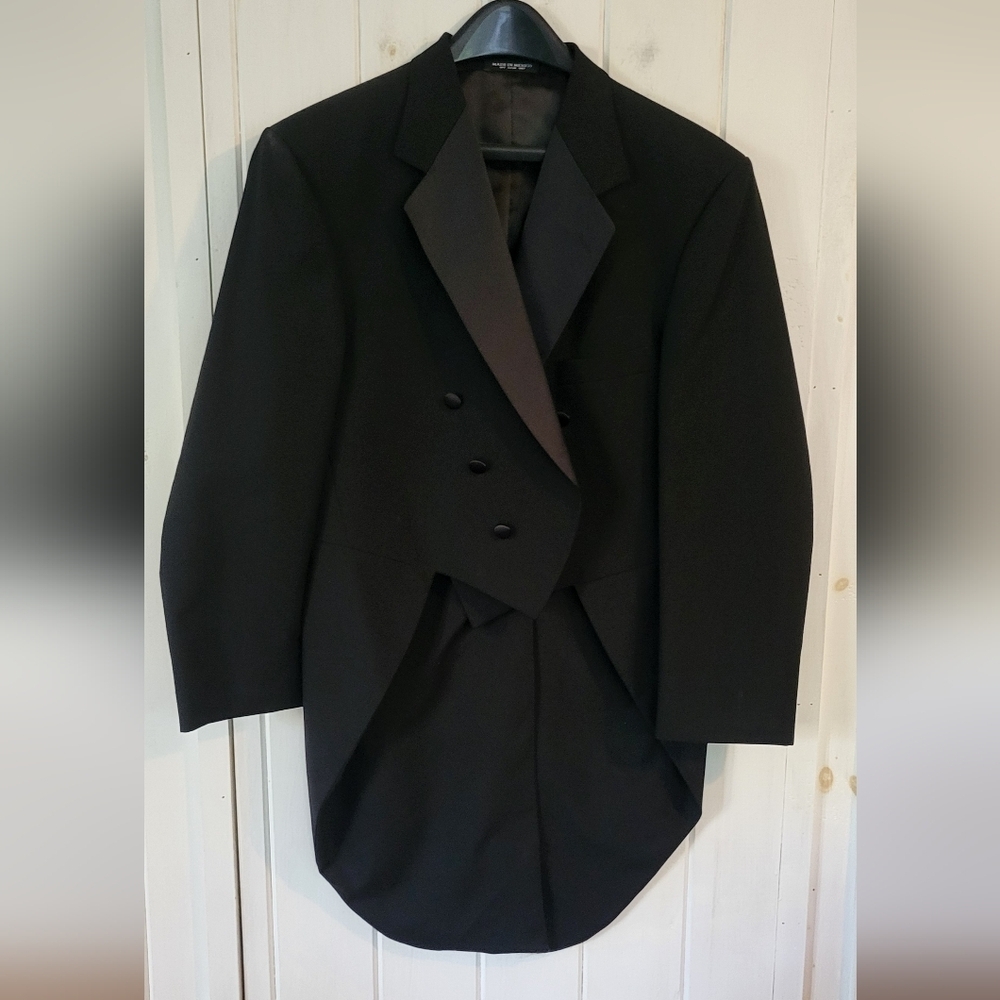 After Six Men's Formal Tuxedo Tail Jacket